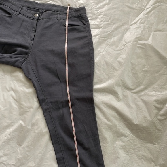 Ann Taylor Loft Linen Cotton Pants in Gray Size-Large NWOT - Picture 11 of 16